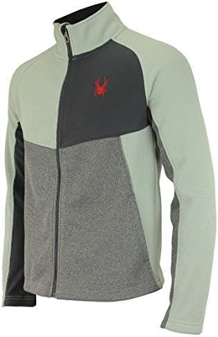Спајдер за машка боја на хит -боја, целосен поштенски џемпер, варијација на бојата