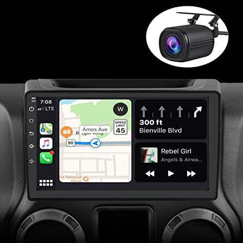 Автомобилско радио стерео Андриод 10 за Jeep Wrangler JK Compass со резервна камера