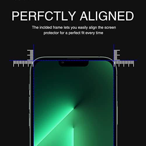 Lenyes 2 Пакет Заштитник На Екранот За Apple Iphone 13 Pro 14 Заштитни Калено Стакло Анти-валкани Прашина