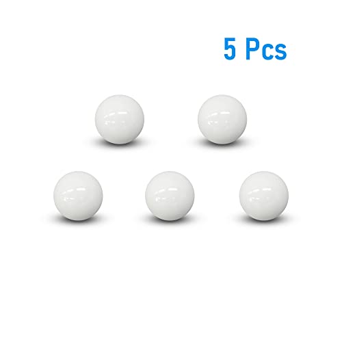 FOCMKEAS 5 PCS 2,5 mm/0,1 керамички лежиште топка ZRO2 циркониум оксид цврста топка G5 прецизна топка