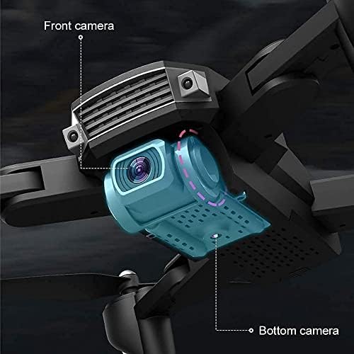 RFZHANZ RC AUX GPS дрон за деца возрасни со 6K HD камера прилагодлив преклопен RC Quadcopter за почетници со 50 мин.