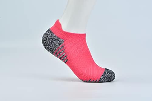 Мировен Гулаб Атлетски Трчање Чорапи За Глуждот За Мажи И Жени Чорапи За Пешачење Против Блистер Со Низок Крој-6 Пара