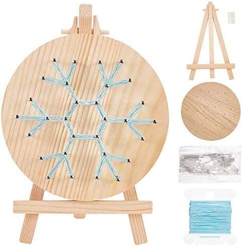 FreeBloss DIY String Art Kit Snowflake String Artimance Artiman