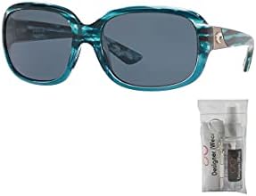 Коста ганет 6S9041 очила за сонце за перници за жени + пакет со дизајнер iWear Комплетен комплет за нега на очила за очила