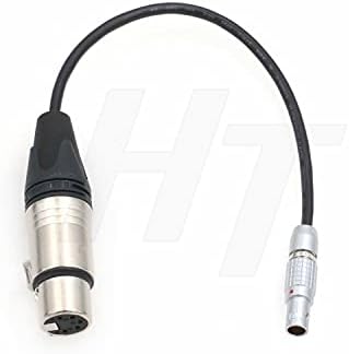 Аудио кабел на Хангтон за Arri Alexa Mini LF камера XLR 5 пин микрофон пред -засилувач на 6 игла 30 см