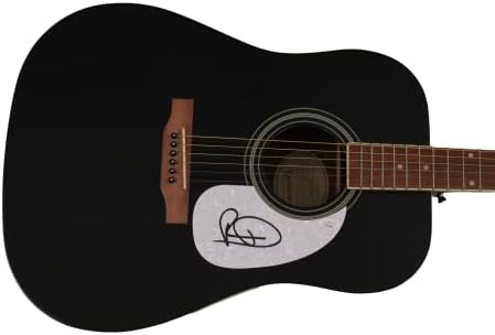 Расел Дикерсон потпиша автограм со целосна големина Гибсон епифон Акустична гитара А W/James Spence автентикација JSA COA - Суперerstвезда