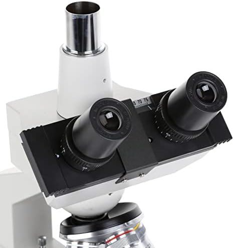 ОМАКС - 40x -2500X LED дигитален тринокуларен лабораториски соединение микроскоп со USB камера и механичка фаза - M83EZ -C03S
