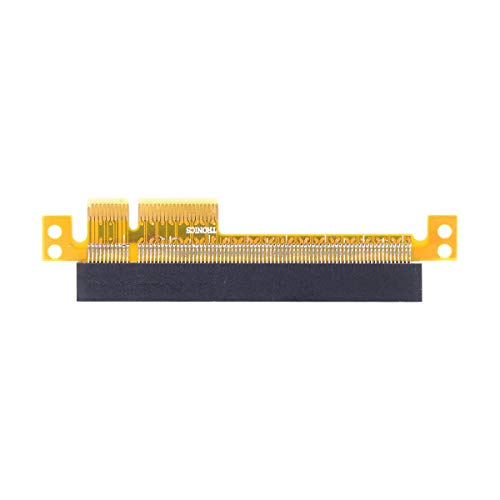 Chenyang CY PCI-E Експрес 4X до 16x Flex Кабел Подигач Картичка Продолжувач Конвертор Адаптер со 4pin 15cm