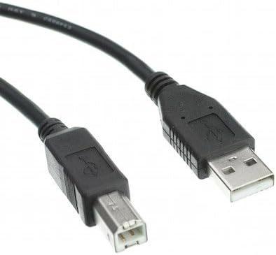 15FT USB 2.0 Тип Машки Да Тип Б Машки Кабел, Црна