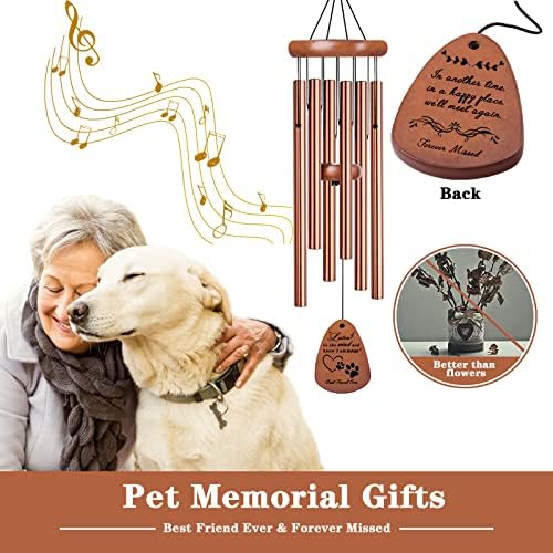 Меморијални подароци за кучиња Венбеел, 28 „Меморијални ветрови за миленичиња, губење на подароци за сочувство на кучиња, подароци за губење
