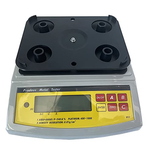 Дигитален електронски мерач на тестер за чистота на злато со максимална тежина 2000g машина за анализатор на тестирање на чистота на злато