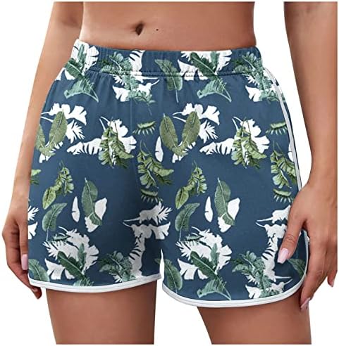 Женсангуо Симпатична Облека Женска Облека Секојдневни Печатени Панталони За Јога Плажа
