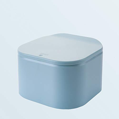 Abecel Trash конзерва, мини двојно слој отпадоци со повеќе функции на десктоп притисок опфатен ѓубре кутија за отпадоци од кујна за