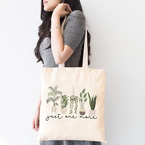 Tsенски Tsiiuo Women'sенски само уште едно растително платно торба смешна градинарска фабрика за подароци lубител на еднократно шопинг платно торба