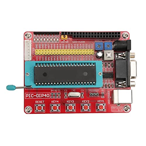 Microchip PIC табла за развој на микроконтролер микрочип табла за учење PIC16F877A Одбор за развој на микроконтролер со RS232
