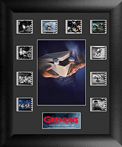 Gremlins - Filmcells 11 ”x 13” Мини презентација на Montage -TEN 35 mm филмски клипови - Ограничено издание официјално лиценциран