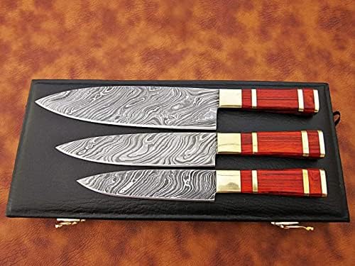 Рачно изработени Дамаск челик нож кујна Нож Готвач Нож за професионална употреба Готвач