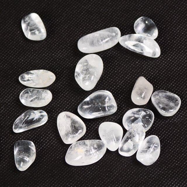 200g полирани природни чисти кристални лековити кристали паднати чакал камења за декорација, заздравување, реики, чакра - мала големина - 5мм