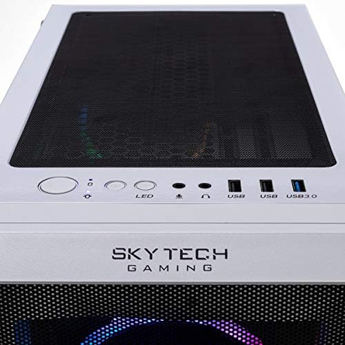 Skytech Hronos Игри Компјутер Десктоп-AMD Ryzen 7 3700X, NVIDIA RTX 2070 Супер 8GB, 16GB DDR4, 1TB SSD, B450 Матичната Плоча,