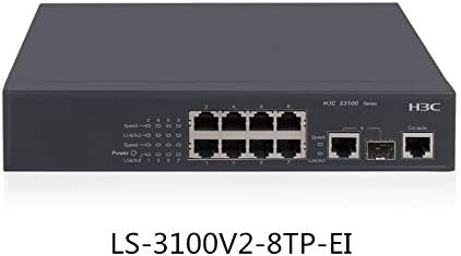 H3C LS-S3100V2-8TP-EI ETHERNET SWITCH 8-порта слој 2 100M Интелигентен мрежен менаџмент VLAN Access Switch
