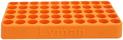 Lyman Custom Fit Fit Vooting Block.565 Дијаметар, портокал