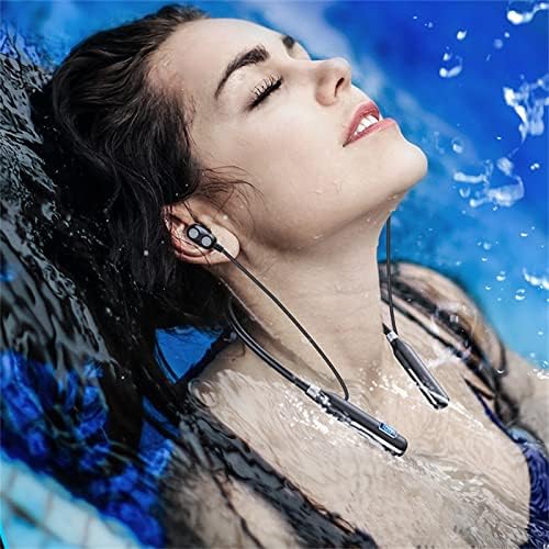 Qonioi Halter Вратот Безжични Bluetooth Слушалки Мултифункционални Спортски Слушалки во Уво, 5.3 Слушалки Слушалки, Спорт, Фитнес,