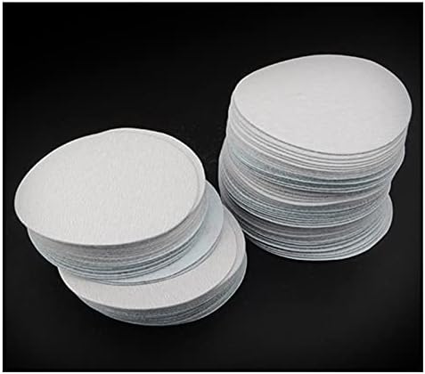 Sander Sandpaper 20 4-инчен 100мм бело тркалезно суво пескарење дискови, шкурка за шкурка 80-1000 дискови за пескарење на кука