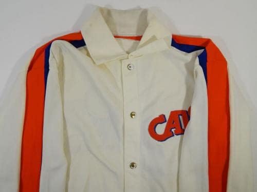 1984-86 Кливленд Кавалиерс Лони Шелтон 8 Игра користеше бела јакна Пант 38 П 4 - НБА игра користена