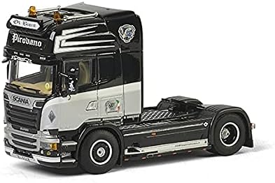 WSI за Scania Prectionline Topline 4x2 Space Cab for Pirovano Trasporti 1/50 Diecast Model Завршен камион