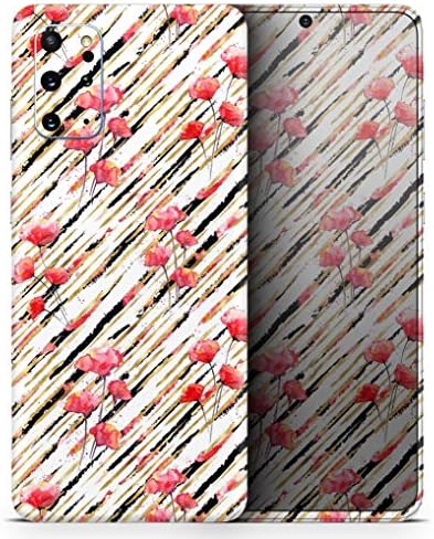 Дизајн Скинц Карамфила Ватерколо Афион V11 Заштитни Винил Налепници Обвивка На Кожата Компатибилен Со Samsung Galaxy S20