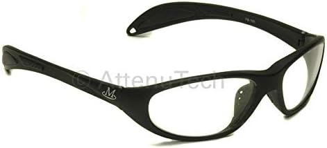 Олово очила за заштита на зрачење микролит плус PB очила, црна, не-напис.75мм Шот водечки леќи