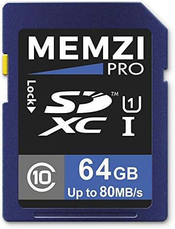 MEMZI PRO 64gb Класа 10 80MB/s Sdxc Мемориска Картичка За Panasonic HC-V730, HC-V727, HC-V720, HC-V720M, HC-V710, HC-V707, HC-V707M,