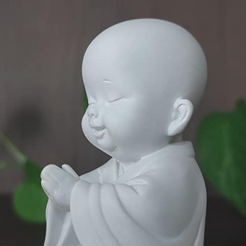 жива Риба Мала Симпатична Бебешка Статуа На Буда Среќно Смеење Статуи На Буда Монаси Фигурини Скулптури Азиски Украси Од Аквариум