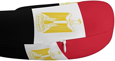 Египет Знаме Патување Вратот Перница У Форма За Глава И Вратот Поддршка Перница Меморија Пена Потпирач За Глава За Автомобил Канцеларија