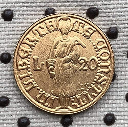 Предизвик Монета 2020 12 Хороскопски Круна Глушец Животно Двобојна Сребрена Невидена Меморијална Колекција На Монети Монети Колекција