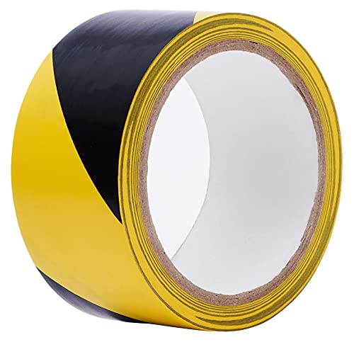 Светло црна + жолта претпазливост / безбедносна лента; Предупредување за висока видливост и лента за опасност со силно лепило; Дизајнирани за