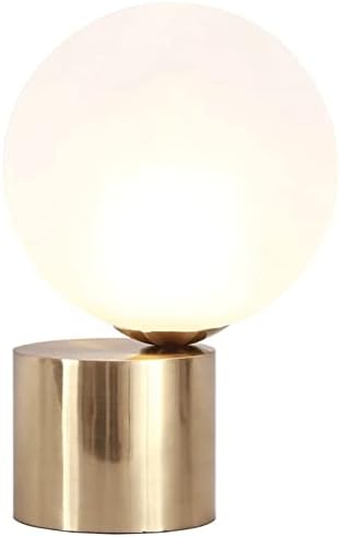 BHVXW LED биро за ламби злато бакарни биро светла минималистичка маса ламби дома декорација спална соба постелнина за осветлување стакло