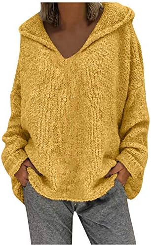 Nybw Жени Обични Лабави Хауба Долги Ракави Џемпер Врвови Преголеми Плетени Големи Џемпери Пуловер
