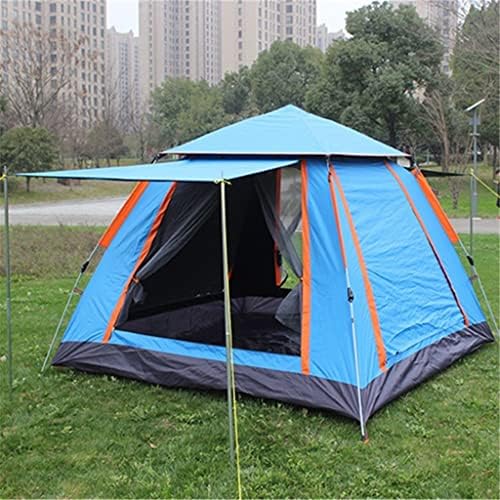 ZLXDP 3-4 Лице Брзо автоматско отворање на отворено кампување шатор Семеен туристички шатор големи шатори за засолниште за сонце