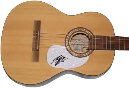 Jordanордан Дејвис потпиша автограм со целосна големина Фендер Акустична гитара А/Jamesејмс Спенс автентикација JSA COA - Суперerstвезда