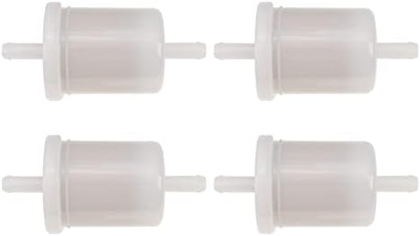 DVPARTS 4PK 12581-43012 12581-43010 Fuel Filter Compatible with Kubota BX23 BX24 BX25 BX23D BX2660 BX2360 BX2370 BX24D BX25