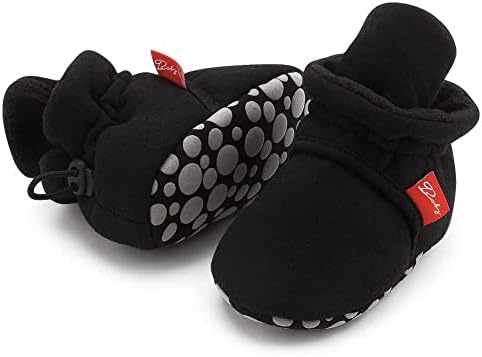 Sonsgae новороденче новороденче девојчиња девојчиња памучни руно чизми зимски топло глужд чизми меки не-лизгачки први чевли за