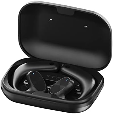 Слушалки за отворено уво безжични Bluetooth Вклучени ушни ушни ушни со слушалки за спроводливост на воздухот водоотпорни водоотпорни над