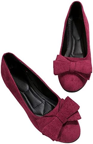 Чевли за платформа за женски HCJKDU мода лесен лак-јазол цврста боја стадо чевли за лизгање на лекари патики