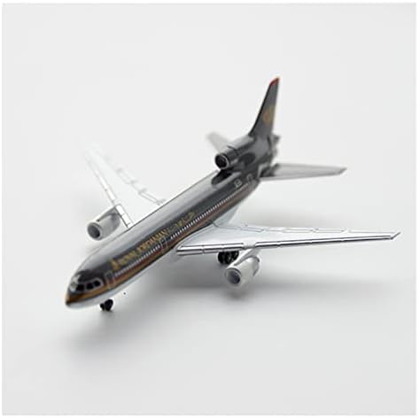 Модели на авиони 1: 500 Поставете за L-1011-500 Кралскиот јордански легура на легури за легура Декоративни украси Графички дисплеј
