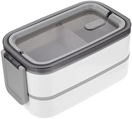 Двослојна Кутија За Ручек Бенто 1 Сет Пренослива Изолирана Бенто Кутија Запечатена Контејнери За Храна Отпорни На Истекување Носач За