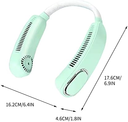 Патувања на вентилатори за спиење се вклопуваат во куфер, USB нов врат виси ултра-силен врат што виси на отворено вентилатор преносен