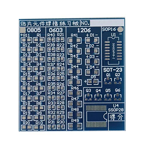 Тредикс сина трајна SMT компонента за заварување практика PCB табла за лемење DIY комплети