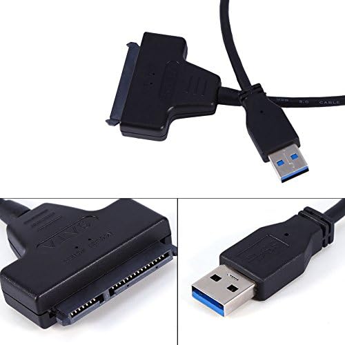 WESE USB 3.0 До SSD Хард Диск Адаптер, Адаптер За SDD Надворешен USB 3.0 За Mac OS 8.6