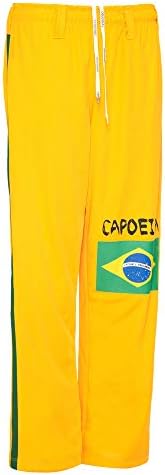 ЏЛ Спорт Автентични Бразилски Капуера Боречки Вештини Панталони-Унисекс